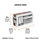 Juego de 3 minicepillos de alambre 28 pinceles, TRUPER 6