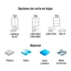 Lija de agua grano 1500 microfina carburo de silicio, TRUPER 3