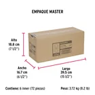 Destorcedor metálico de 1/4', FIERO 8