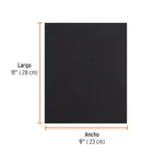 Lija de esmeril negra grano 80 de óxido de aluminio, TRUPER 2