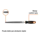 Lima plana muza 8' con mango Comfort Grip, TRUPER 2