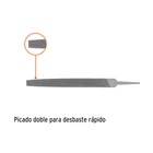 Lima plana bastarda 8', TRUPER 2