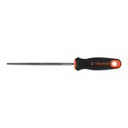 Lima redonda bastarda 6' con mango Comfort Grip, TRUPER