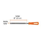 Lima triangular 8' para machete, 36 dpp, con mango, TRUPER 3