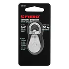 Garrucha para noria giratoria 3/4' sencilla niquelada, FIERO 4