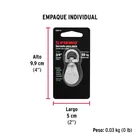 Garrucha para noria giratoria 3/4' sencilla niquelada, FIERO 5