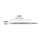 Lima triangular 6' para machete, 34 dpp, TRUPER 3
