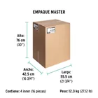 Cubeta plástica con exprimidor, 8L KLINTEK 6