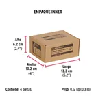 Bolsa con 50 casquillos dobles de aluminio, 1/16', FIERO 6
