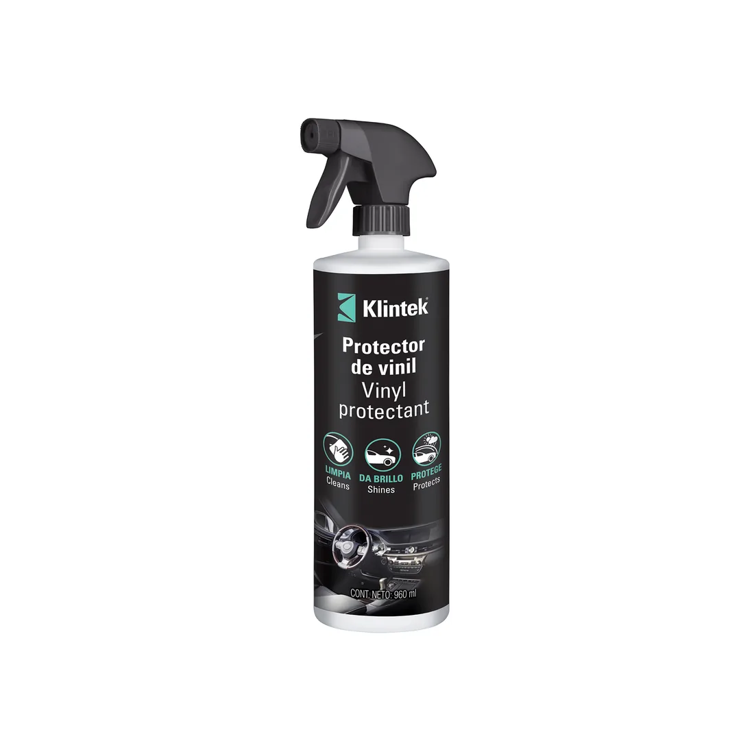 Líquido protector de vinil, 960 ml, KLINTEK
