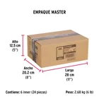 Bolsa con 50 casquillos dobles de aluminio, 1/8', FIERO 7