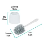 Cepillo sanitario de plástico con base, KLINTEK 3