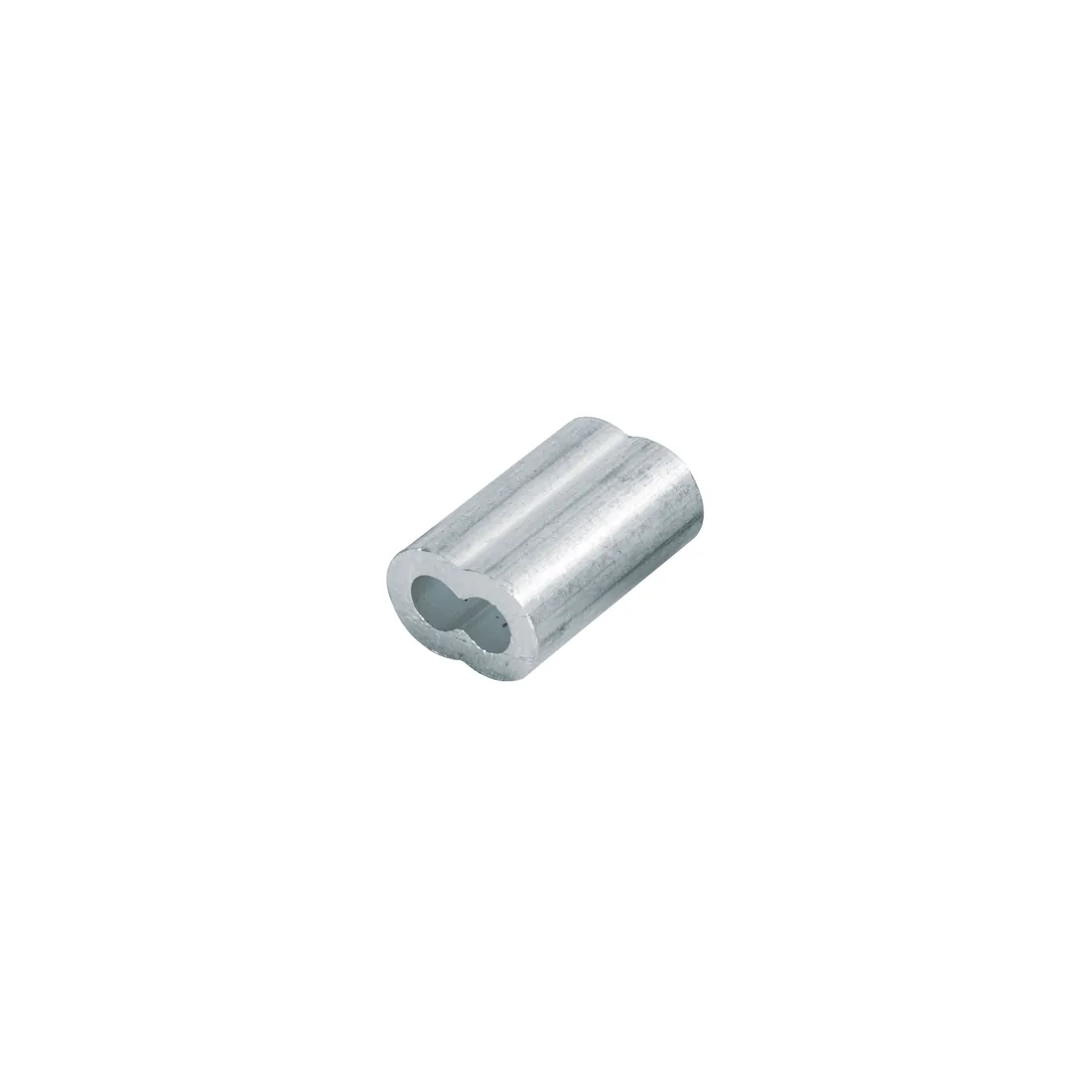 Bolsa con 50 casquillos dobles de aluminio, 3/16', FIERO