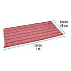 Jerga roja sarga gruesa de 1 m x 48 cm, KLINTEK 3