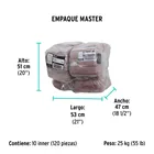 Jerga roja sarga gruesa de 1 m x 48 cm, KLINTEK 7