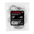 Bolsa con 10 guardacabos para cable de acero de 1/8', FIERO 5