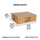 Bolsa con 5 guardacabos para cable de acero de 3/8', FIERO 8