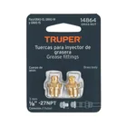 Tuercas para inyectores de grasa, 2 piezas, TRUPER 3