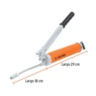 Inyectora de grasa 14 oz, 8000 PSI con grip antiderrapante 5