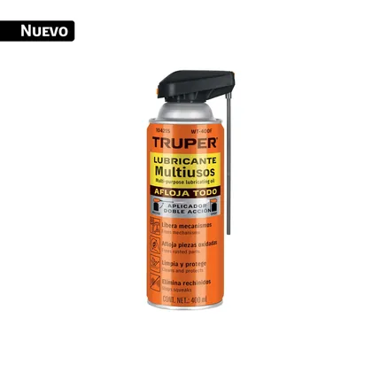 Lubricante multiusos aerosol aplicador doble acción, 400 ml