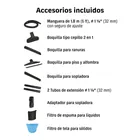Aspiradora sólidos y líquidos, 5 gal, soplador desmontable 2