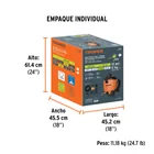 Aspiradora sólidos y líquidos, 12 gal, soplador desmontable 6