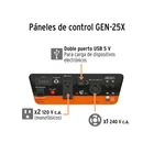 Generador portátil 2.5 kW motor a gasolina, TRUPER 4