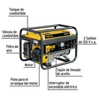 Generador portátil 2.5 kW motor a gasolina, PRETUL 4