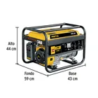Generador portátil 2.5 kW motor a gasolina, PRETUL 5