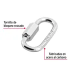 Bandola de acero de 1/8' con seguro, FIERO 3