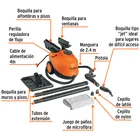 Limpiador a vapor, 1800W, TRUPER 2