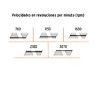 Taladro de banco 8', 1/3 HP (250 W), broquero 1/2', TRUPER 4