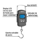 Báscula electrónica colgante, de pilas, 50 kg, PRETUL 2