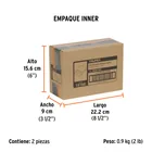Báscula digital para cocina, plato de vidrio, 5 kg, TRUPER 6