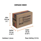 Báscula digital para cocina, plato de ABS, 5 kg, TRUPER 5