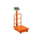 Báscula electrónica de plataforma, plegable, 200 kg, TRUPER 1