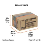 Báscula electrónica de bolsillo, de pilas, 500 g, TRUPER 6