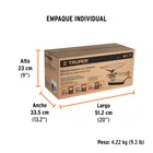 Báscula capacidad 10 kg mecánica con cucharón, TRUPER 4