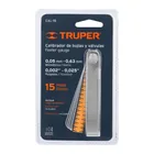Calibrador de 15 hojas std / mm, TRUPER 3