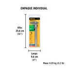 Calibrador vernier escolar 5', acero, std y mm, PRETUL 6