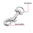 Bandola de zinc de 1/2' giratoria, FIERO 2
