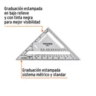 Escuadra 7' de aluminio para muros de yeso, TRUPER 2