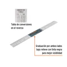 Regla 30 cm de acero inoxidable, TRUPER 2