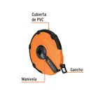 Cinta métrica larga 50m fibra de vidrio, carcasa plástica 3