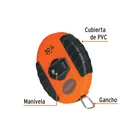 Cinta métrica larga 30 m, metálica, carcasa plástica, TRUPER 3