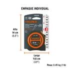 Flexómetro compacto contra impactos 10 m cinta 25 mm, TRUPER 6