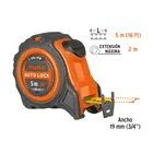 Flexómetro Auto-Lock contra impactos 5 m cinta 19 mm, TRUPER 3
