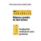 Flexómetro industrial contra impactos 8 m cinta 25 mm 4