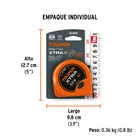 Flexómetro XTRA 6 m cinta extra ancha 28 mm, TRUPER 6