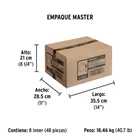 Flexómetro 8 m cinta 25 mm, en display box, PRETUL 4
